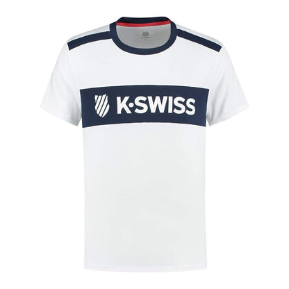 K-Swiss Heritage Sport Logo Tee Maglietta da Tennis Uomo